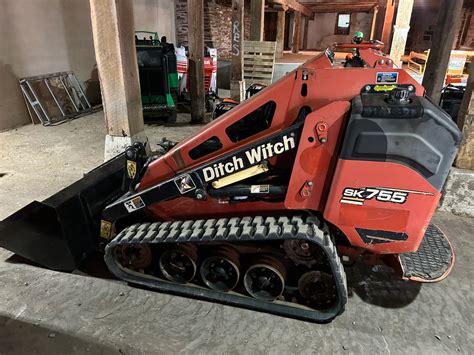 ditch witch sk755 stand behind skid steer|ditch witch skid steer reviews.